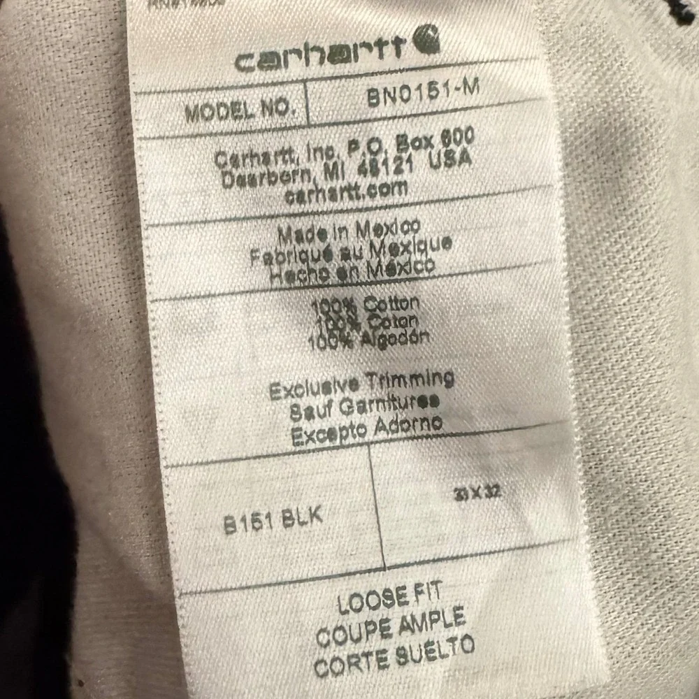Carhartt b151 blk
